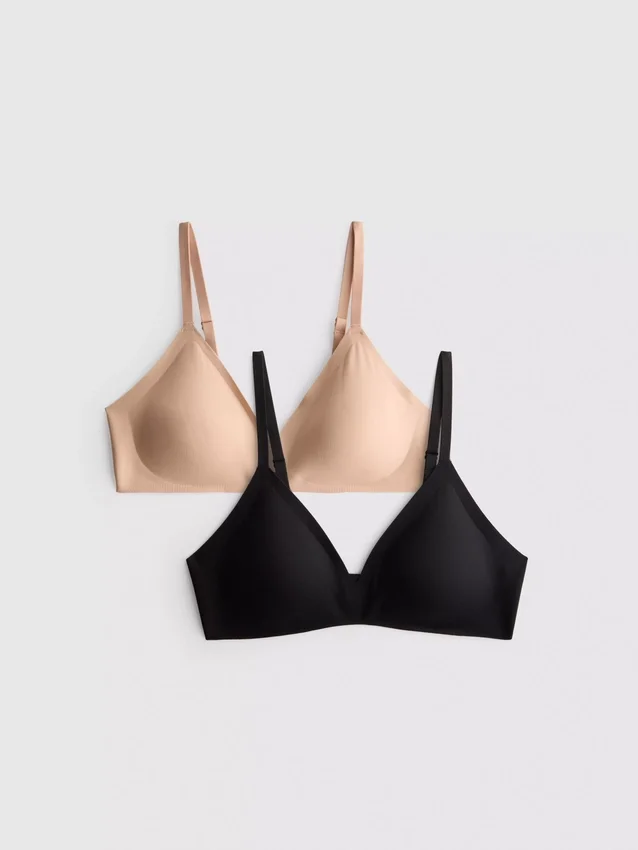2er-Pack formende Triangel-Shapewear-BHs 2er-Pack formende Triangel-Shapewear-BHs