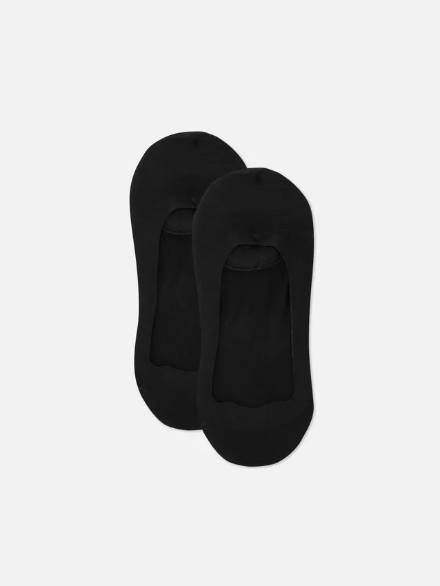 2er-Pack gepolsterte Fußbett-Socken 2er-Pack gepolsterte Fußbett-Socken