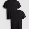 2er-Pack kurzärmelige T-Shirts mit gerippter Struktur 2er-Pack kurzärmelige T-Shirts mit gerippter Struktur