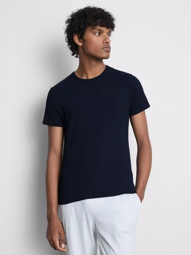 2er-Pack kurzärmelige T-Shirts mit gerippter Struktur 2er-Pack kurzärmelige T-Shirts mit gerippter Struktur
