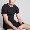 2er-Pack kurzärmelige T-Shirts mit gerippter Struktur 2er-Pack kurzärmelige T-Shirts mit gerippter Struktur