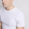 2er-Pack kurzärmelige T-Shirts mit gerippter Struktur 2er-Pack kurzärmelige T-Shirts mit gerippter Struktur