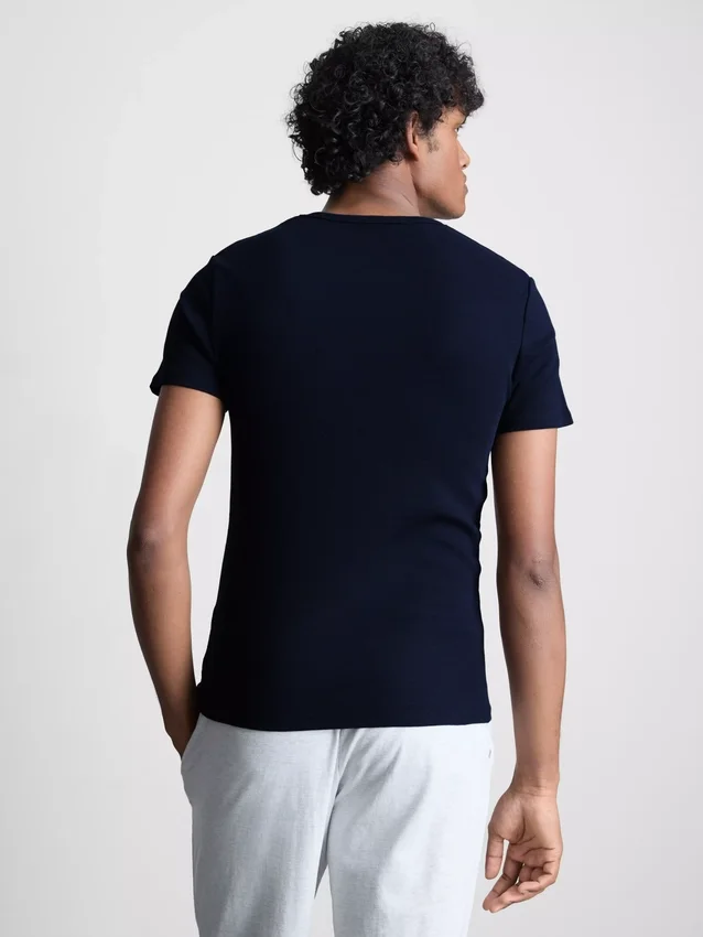 2er-Pack kurzärmelige T-Shirts mit gerippter Struktur 2er-Pack kurzärmelige T-Shirts mit gerippter Struktur