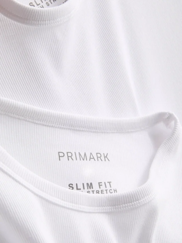 2er-Pack kurzärmelige T-Shirts mit gerippter Struktur 2er-Pack kurzärmelige T-Shirts mit gerippter Struktur
