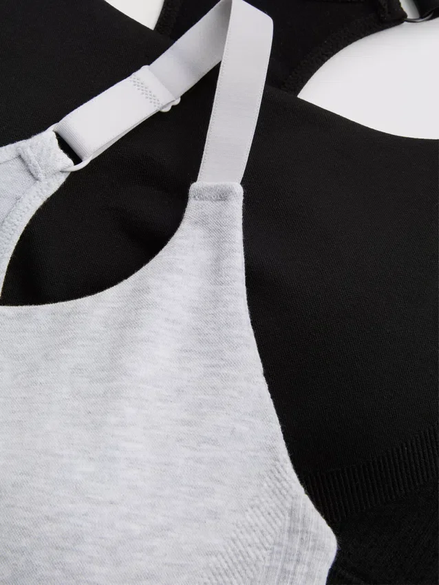 2er-Pack nahtlose Sport-BHs 2er-Pack nahtlose Sport-BHs