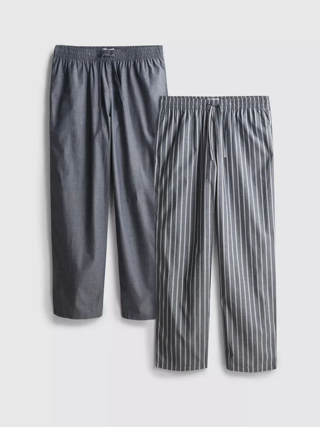 2er-Pack Popeline-Schlafanzug-Hosen 2er-Pack Popeline-Schlafanzug-Hosen