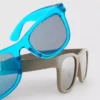 2er-Pack Sonnenbrillen mit eckigem Rahmen