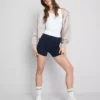 2er-Pack Yoga-Shorts mit hoher Taille 2er-Pack Yoga-Shorts mit hoher Taille