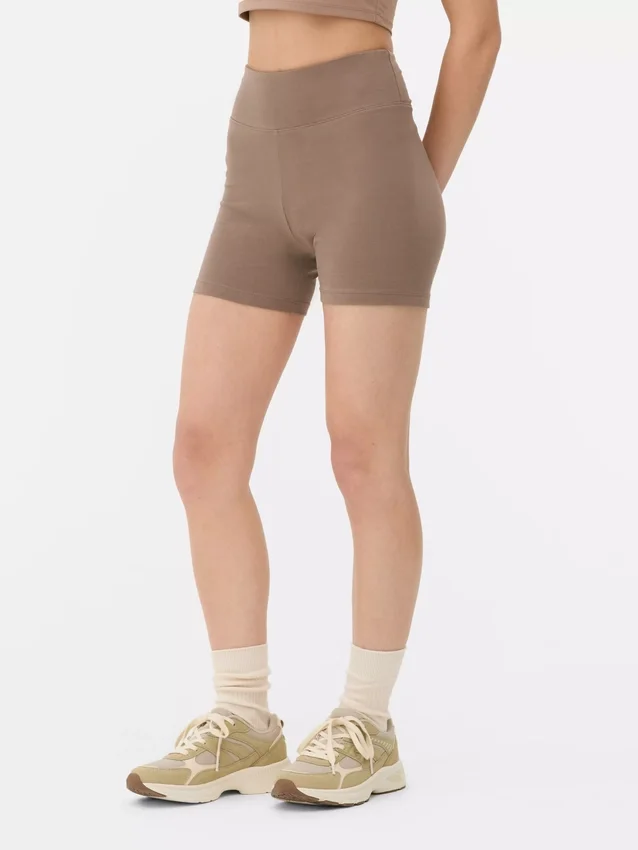 2er-Pack Yoga-Shorts mit hoher Taille 2er-Pack Yoga-Shorts mit hoher Taille