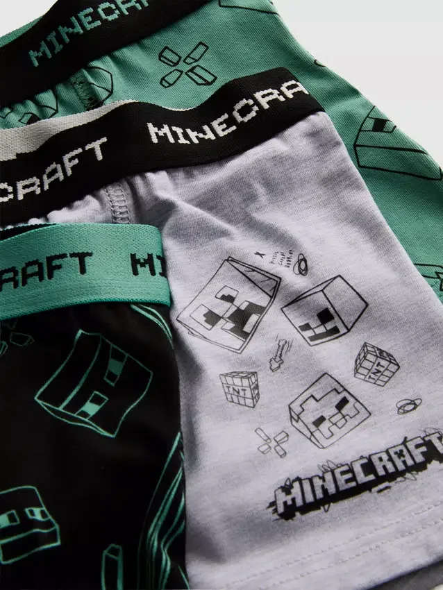 3–15 Jahre | 3er-Pack Minecraft-Badehosen 3–15 Jahre | 3er-Pack Minecraft-Badehosen