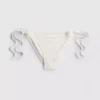 3D-Bikini-Höschen mit Blumenmuster und seitlichen Bindebändern 3D-Bikini-Höschen mit Blumenmuster und seitlichen Bindebändern