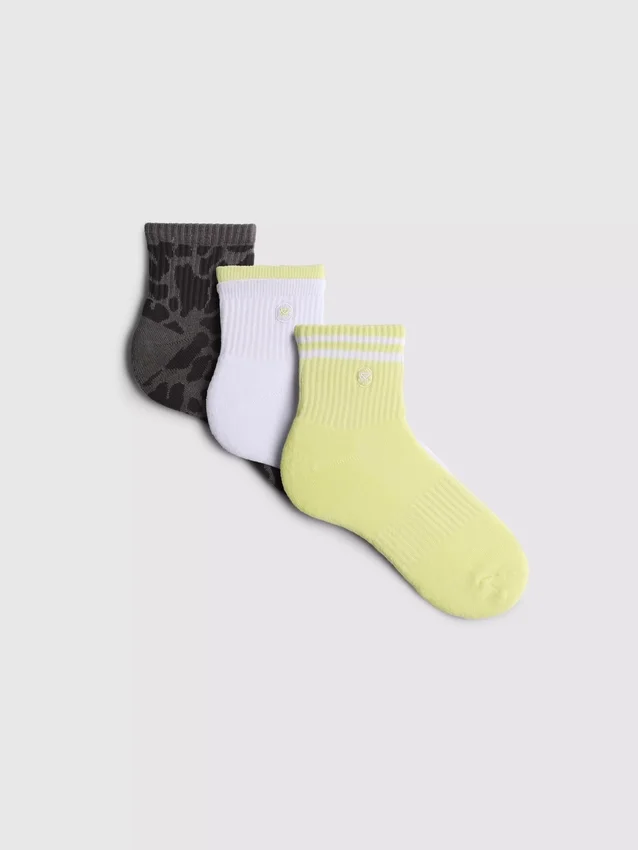 3er-Pack Active-Quarter-Socken 3er-Pack Active-Quarter-Socken