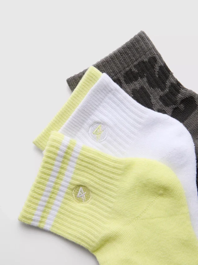 3er-Pack Active-Quarter-Socken 3er-Pack Active-Quarter-Socken