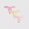 3er-Pack Bandeau-Tangas aus Spitze 3er-Pack Bandeau-Tangas aus Spitze