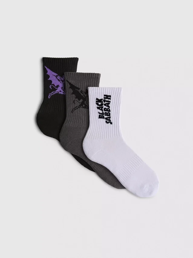 3er-Pack „Black Sabbath“-Socken 3er-Pack „Black Sabbath“-Socken