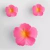 3er-Pack Blumen-Haarspangen