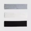 3er-Pack elastische Stirnbänder