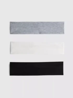 3er-Pack elastische Stirnbänder
