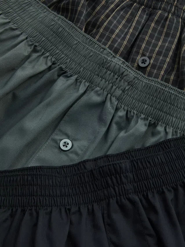 3er-Pack gewebte Boxershorts 3er-Pack gewebte Boxershorts