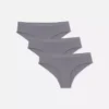 3er-Pack graue nahtlose Slips 3er-Pack graue nahtlose Slips