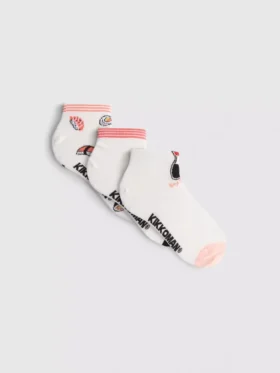 3er-Pack Kikkoman-Socken aus Baumwollmischung 3er-Pack Kikkoman-Socken aus Baumwollmischung