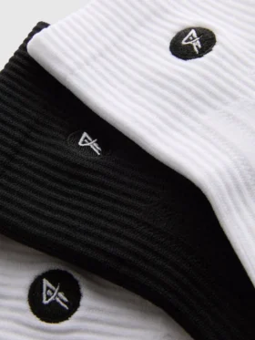 3er-Pack Mikrofaser-Quarter-Crew-Aktiv-Socken 3er-Pack Mikrofaser-Quarter-Crew-Aktiv-Socken
