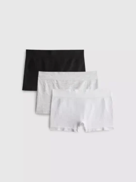 3er-Pack nahtlose Boy-Shorts