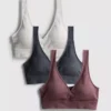 3er-Pack nahtlose Bralettes mit V-Ausschnitt 3er-Pack nahtlose Bralettes mit V-Ausschnitt