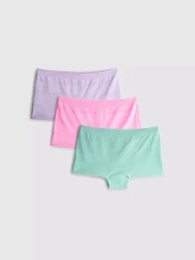 3er-Pack nahtlose „Love to Lounge“-Boyshorts