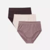 3er-Pack nahtlose Slips mit hoher Taille 3er-Pack nahtlose Slips mit hoher Taille