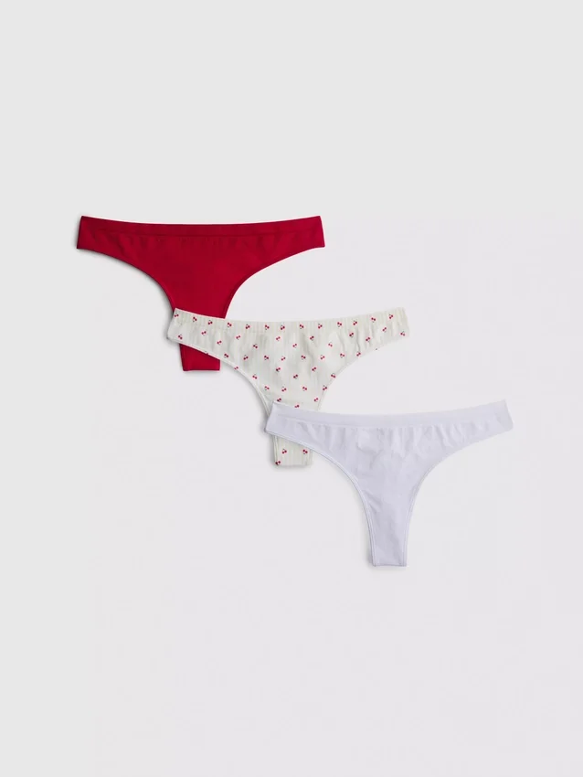 3er-Pack nahtlose Tangas 3er-Pack nahtlose Tangas