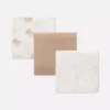 3er-Pack quadratische Musselin-Decken 3er-Pack quadratische Musselin-Decken