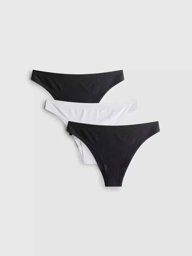 3er-Pack unsichtbare Brazilian-Slips 3er-Pack unsichtbare Brazilian-Slips