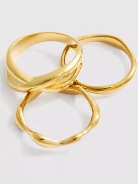 3er-Pack wasserfeste Ringe in gemischten Designs 3er-Pack wasserfeste Ringe in gemischten Designs