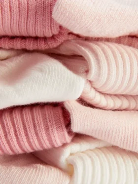 4er-Pack Baby-Socken mit Umschlag