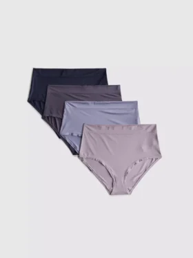 4er-Pack hoch geschnittene Vollslips aus Mikrofaser 4er-Pack hoch geschnittene Vollslips aus Mikrofaser
