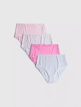 4er-Pack Mikrofaser-Slips
