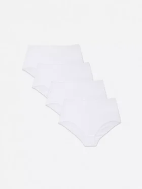 4er-Pack Unterhosen aus reiner Baumwolle
