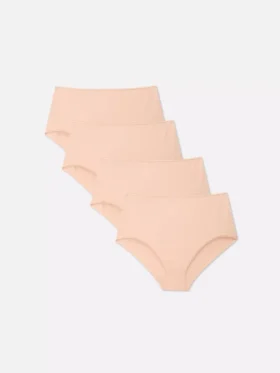 4er-Pack Unterhosen aus reiner Baumwolle