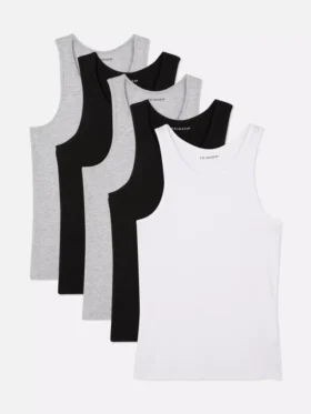 5er-Pack Basic-Tank-Tops