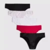 5er-Pack bedruckte Brazilian-Slips aus baumwollreichem Stoff 5er-Pack bedruckte Brazilian-Slips aus baumwollreichem Stoff