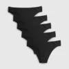 5er-Pack brasilianische Slips aus Baumwolle 5er-Pack brasilianische Slips aus Baumwolle