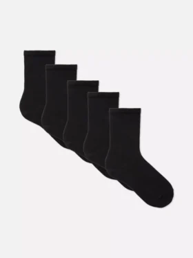 5er-Pack Crew-Socken