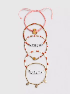 5er-Pack „Der König der Löwen“-Armband-Set von Disney 5er-Pack „Der König der Löwen“-Armband-Set von Disney