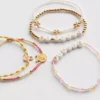 5er-Pack Disney-Perlenarmbänder mit Winnie-Puuh-Anhängern
