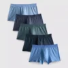 5er-Pack gerippte Premium-Boxershorts 5er-Pack gerippte Premium-Boxershorts