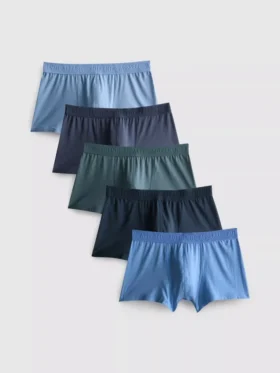 5er-Pack gerippte Premium-Boxershorts 5er-Pack gerippte Premium-Boxershorts
