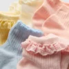 5er-Pack gerippte Viertel-Socken mit Rüschen 5er-Pack gerippte Viertel-Socken mit Rüschen