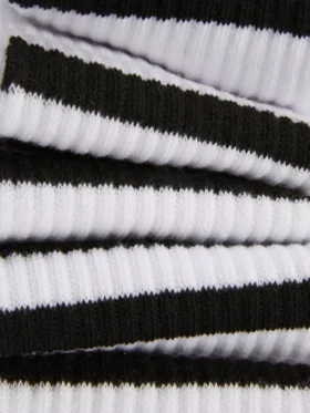 5er-Pack gestreifte Crew-Socken