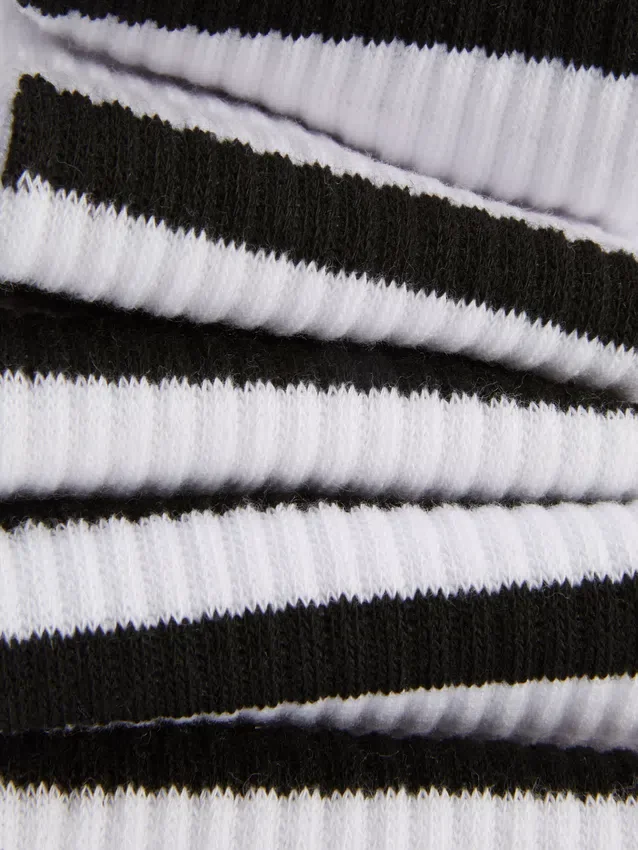 5er-Pack gestreifte Crew-Socken 5er-Pack gestreifte Crew-Socken